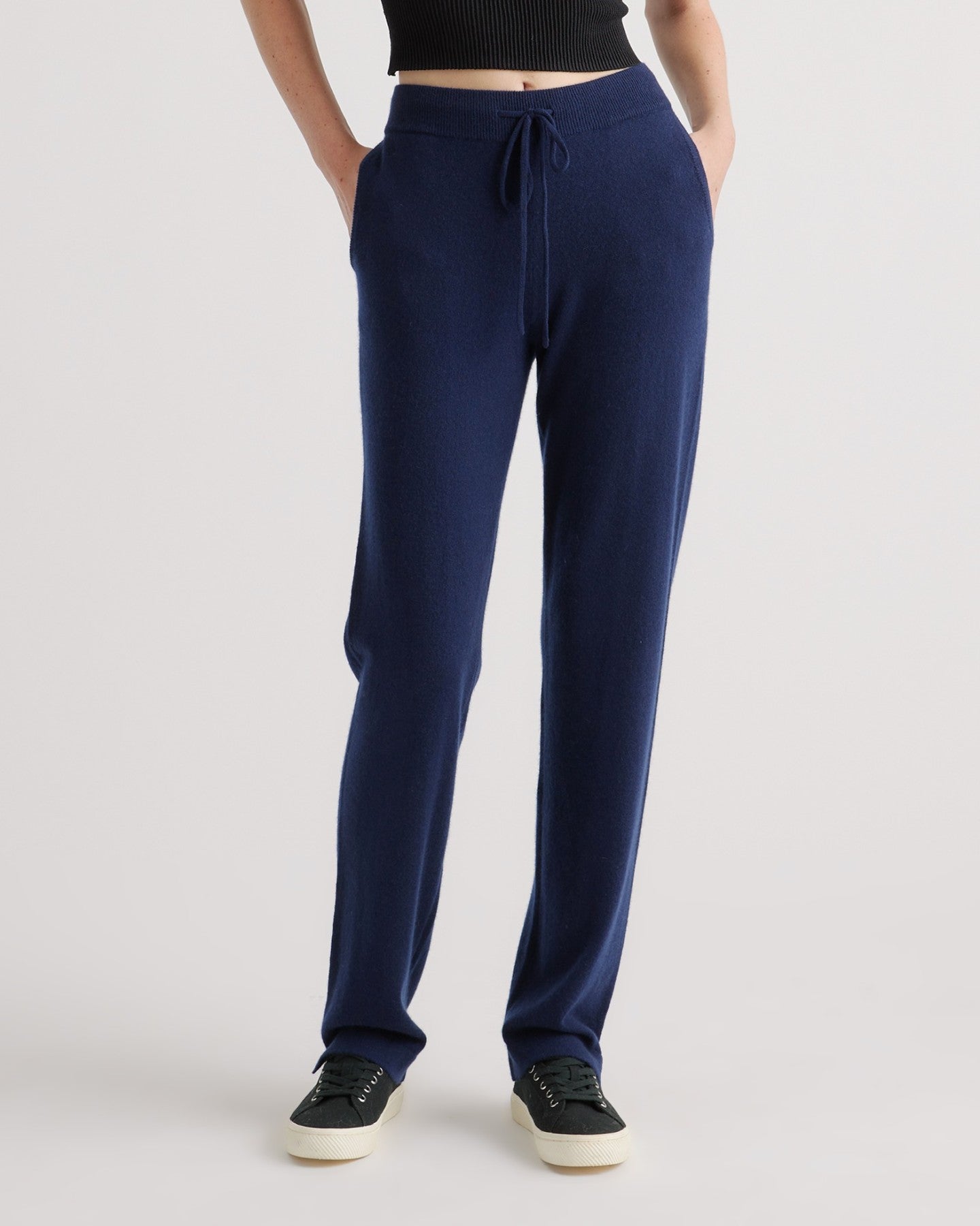 Mongolian Cashmere Straight Leg Pant