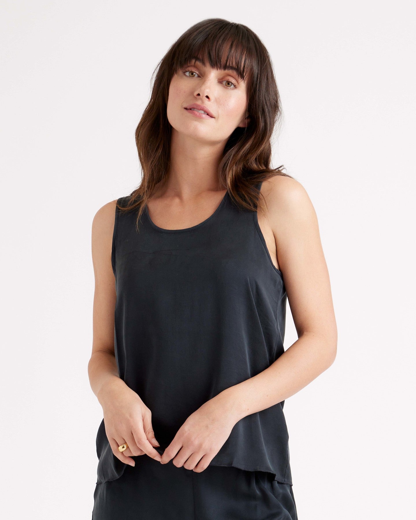 100% Washable Silk Pajama Tank