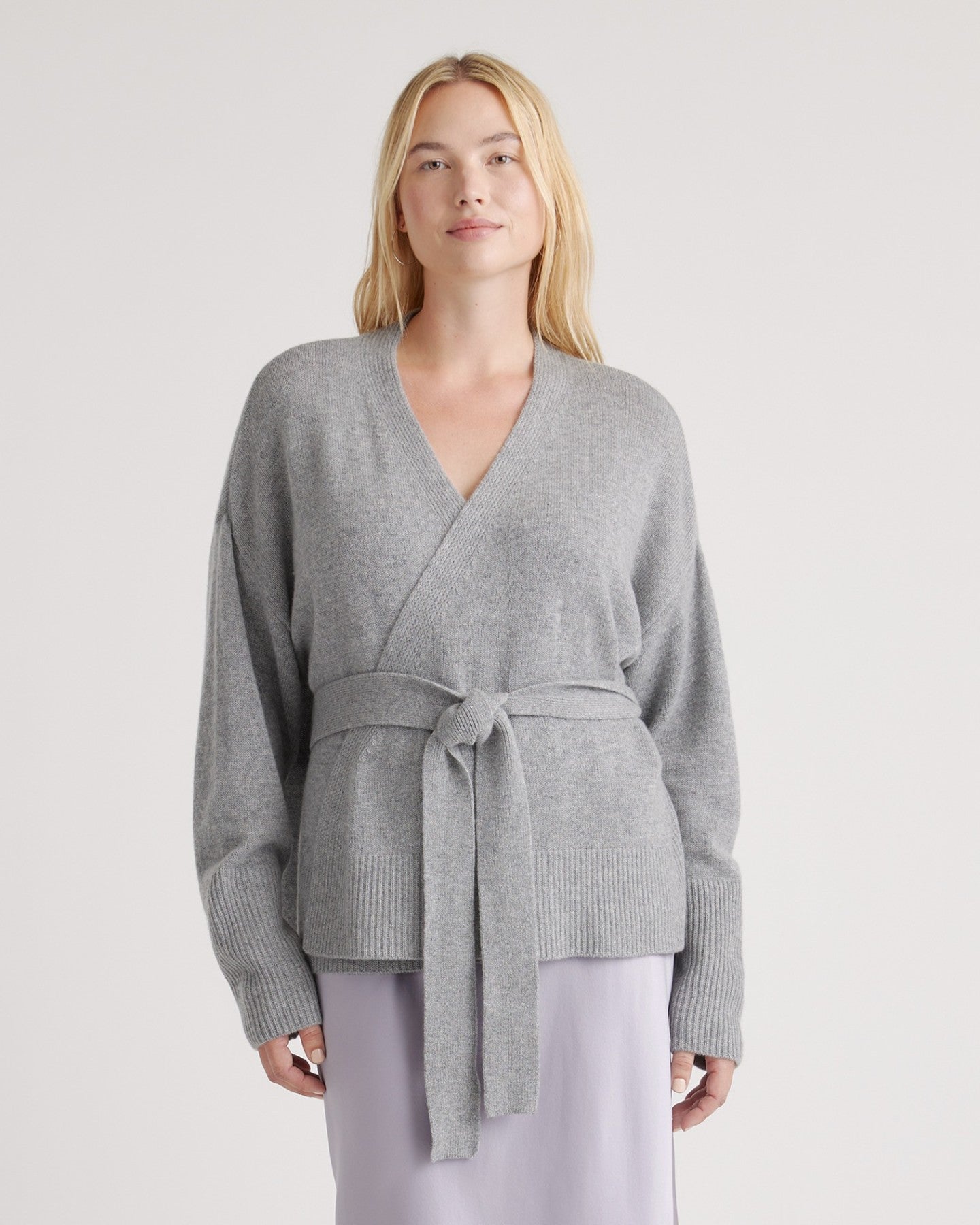 Mongolian Cashmere Wrap Sweater