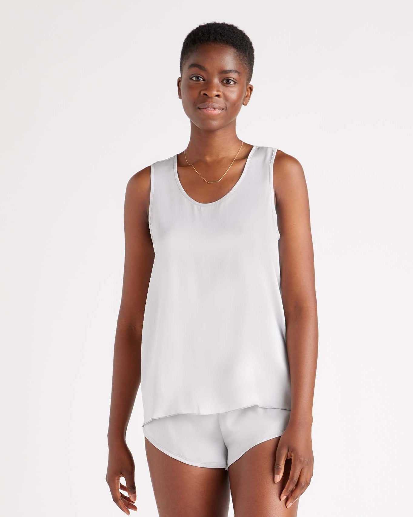 100% Washable Silk Pajama Tank