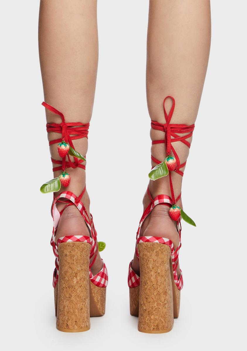 Blossom Allure Platform Heels