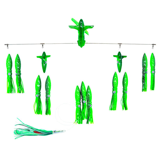 CHATTER LURES WINGMAN SIDE TRACKER GREEN