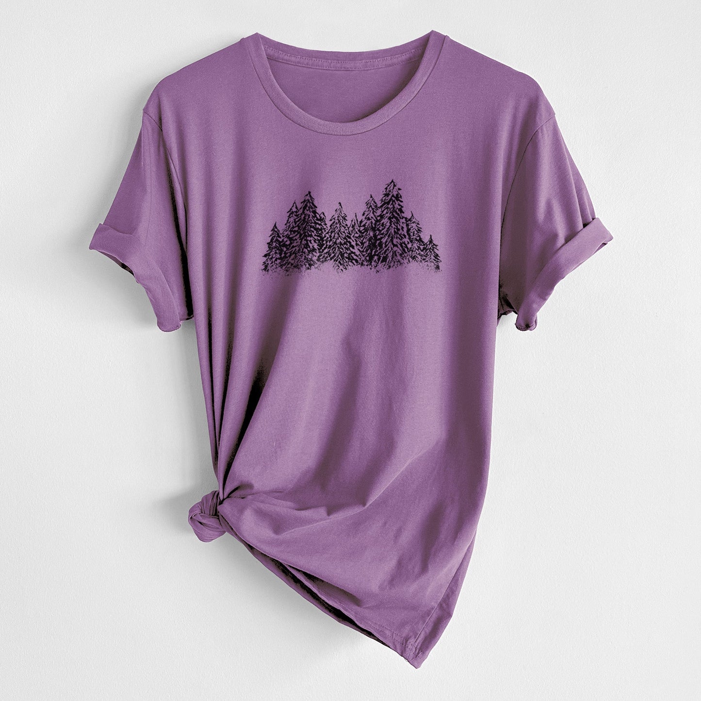 Winter Evergreens - Unisex Crewneck - Made in USA - 100% Organic Cotton