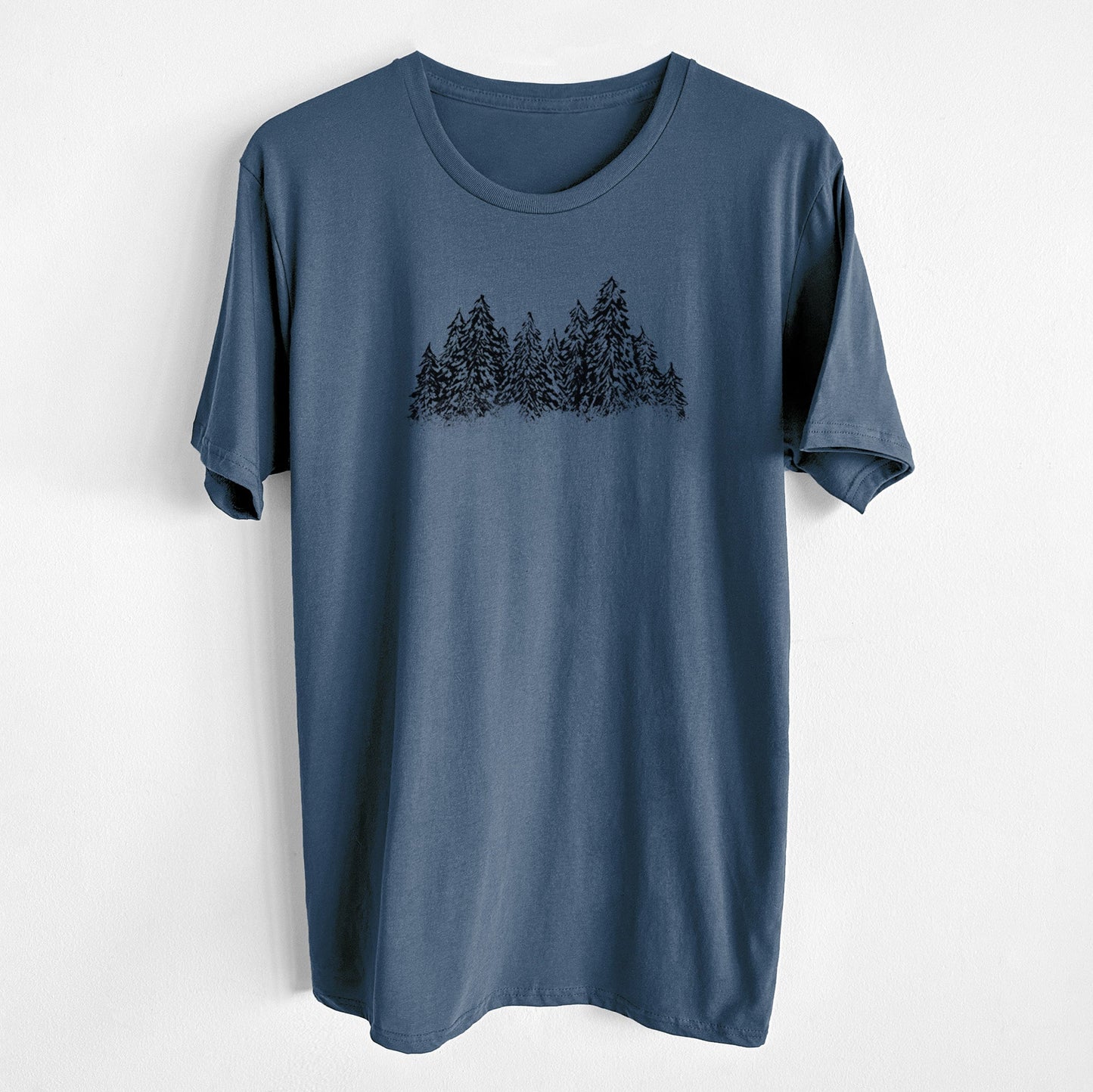 Winter Evergreens - Unisex Crewneck - Made in USA - 100% Organic Cotton