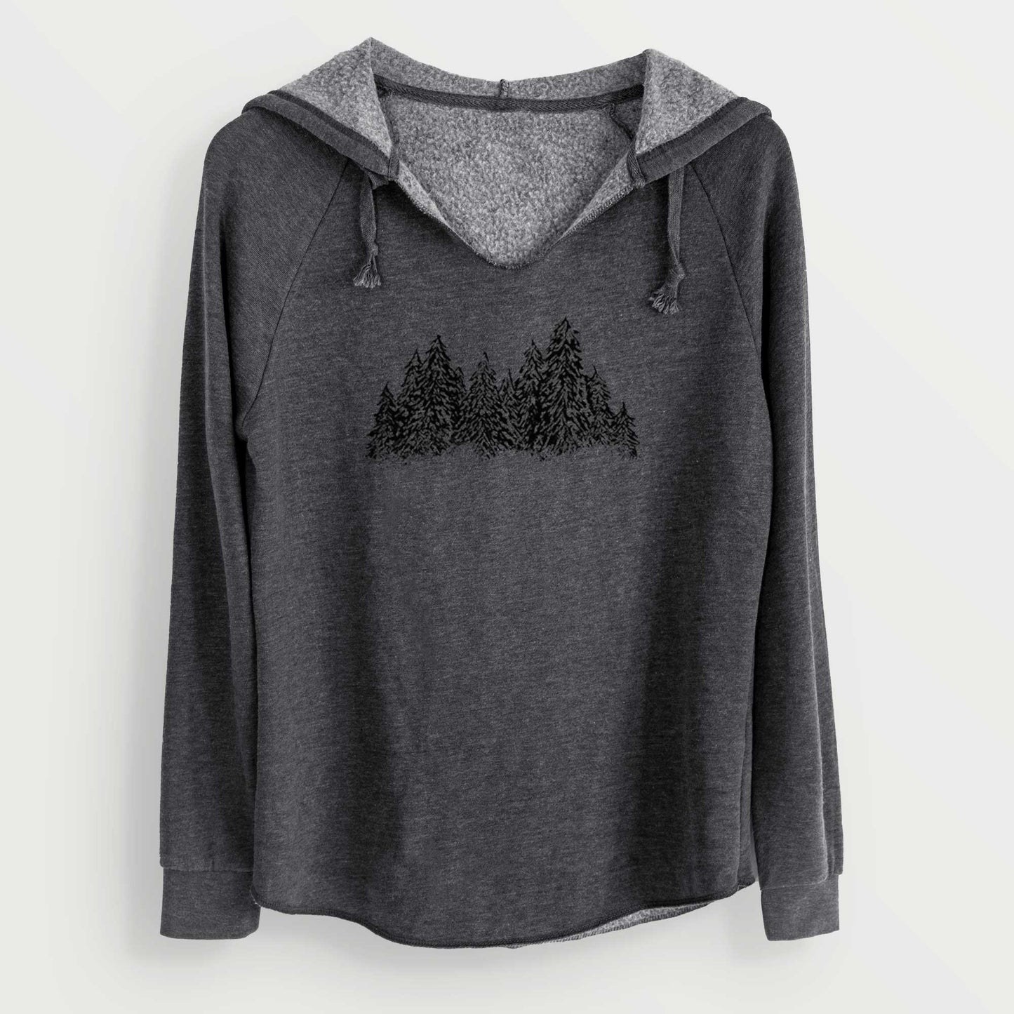 Winter Evergreens - Cali Wave Hooded Sweatshirt
