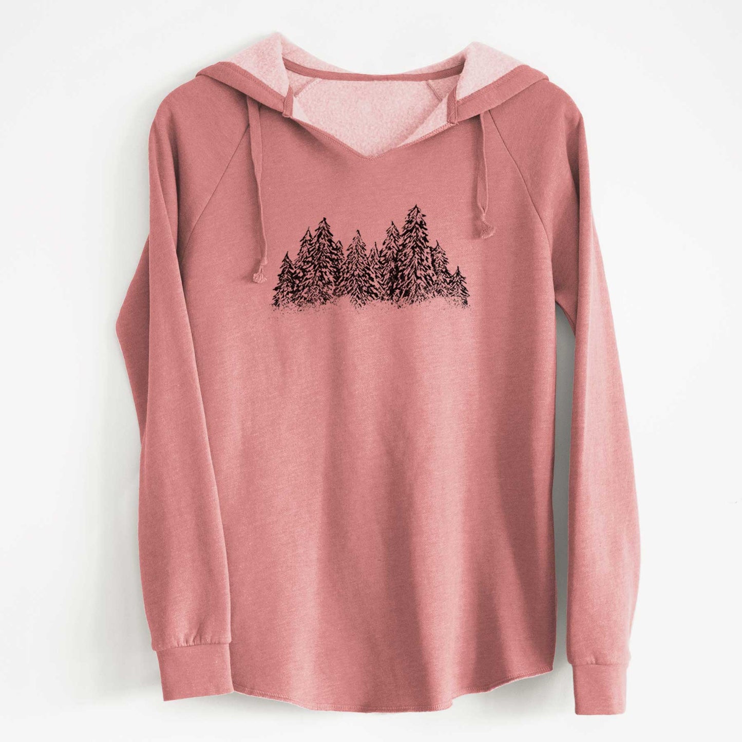 Winter Evergreens - Cali Wave Hooded Sweatshirt