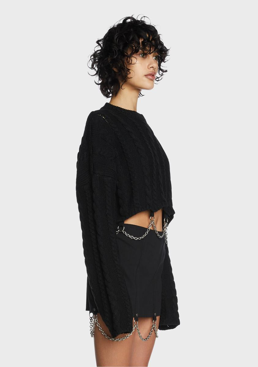 Widow Knit Sweater