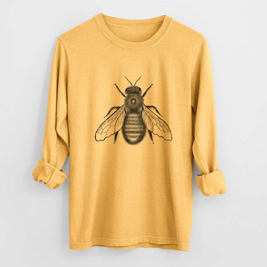 Xylocopa Virginica - Carpenter Bee - Heavyweight 100% Cotton Long Sleeve