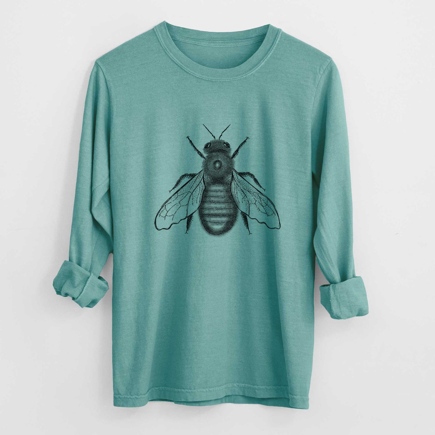 Xylocopa Virginica - Carpenter Bee - Heavyweight 100% Cotton Long Sleeve