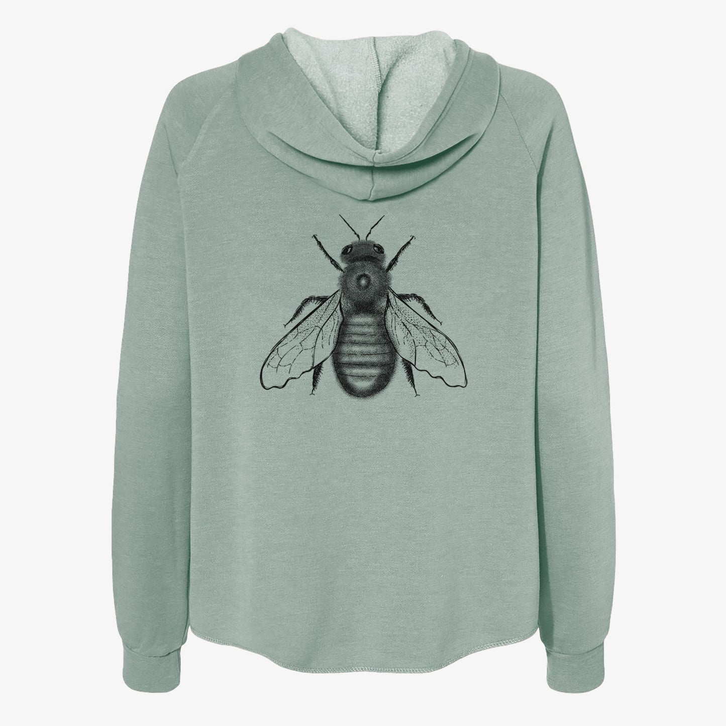 Xylocopa Virginica - Carpenter Bee - Women's Cali Wave Zip-Up Sweatshirt