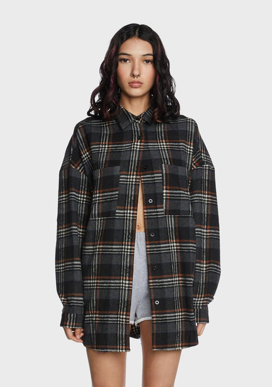 Need You Close Flannel Shirt