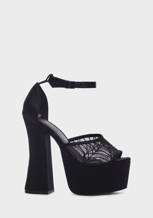 Night Crawler Platform Heels