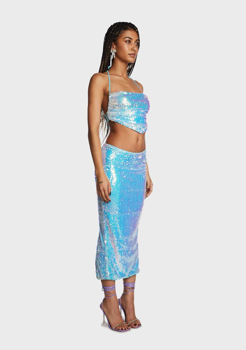 Sky Sparkle Pursuit Skirt Set