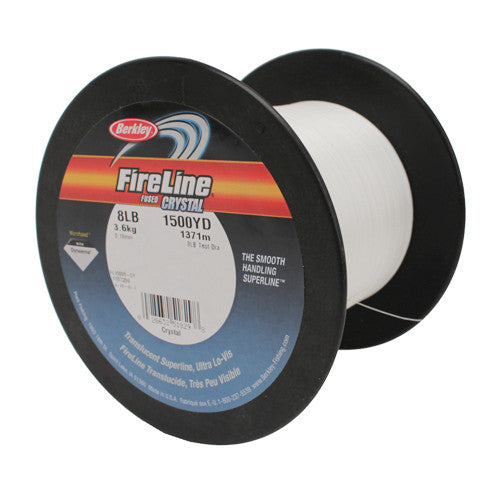 FL15008-CY 8LB 1500YD BULK CRYSTAL - GhillieSuitShop