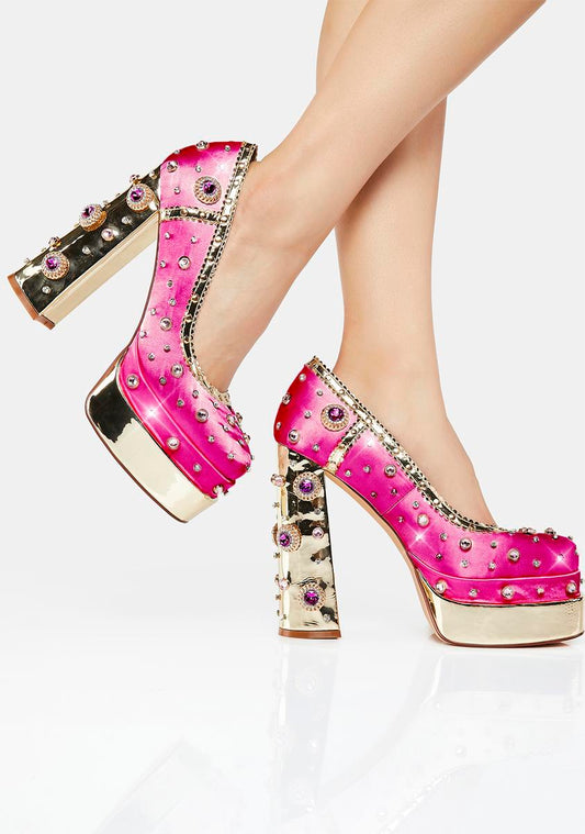 Gemma Platform Heels