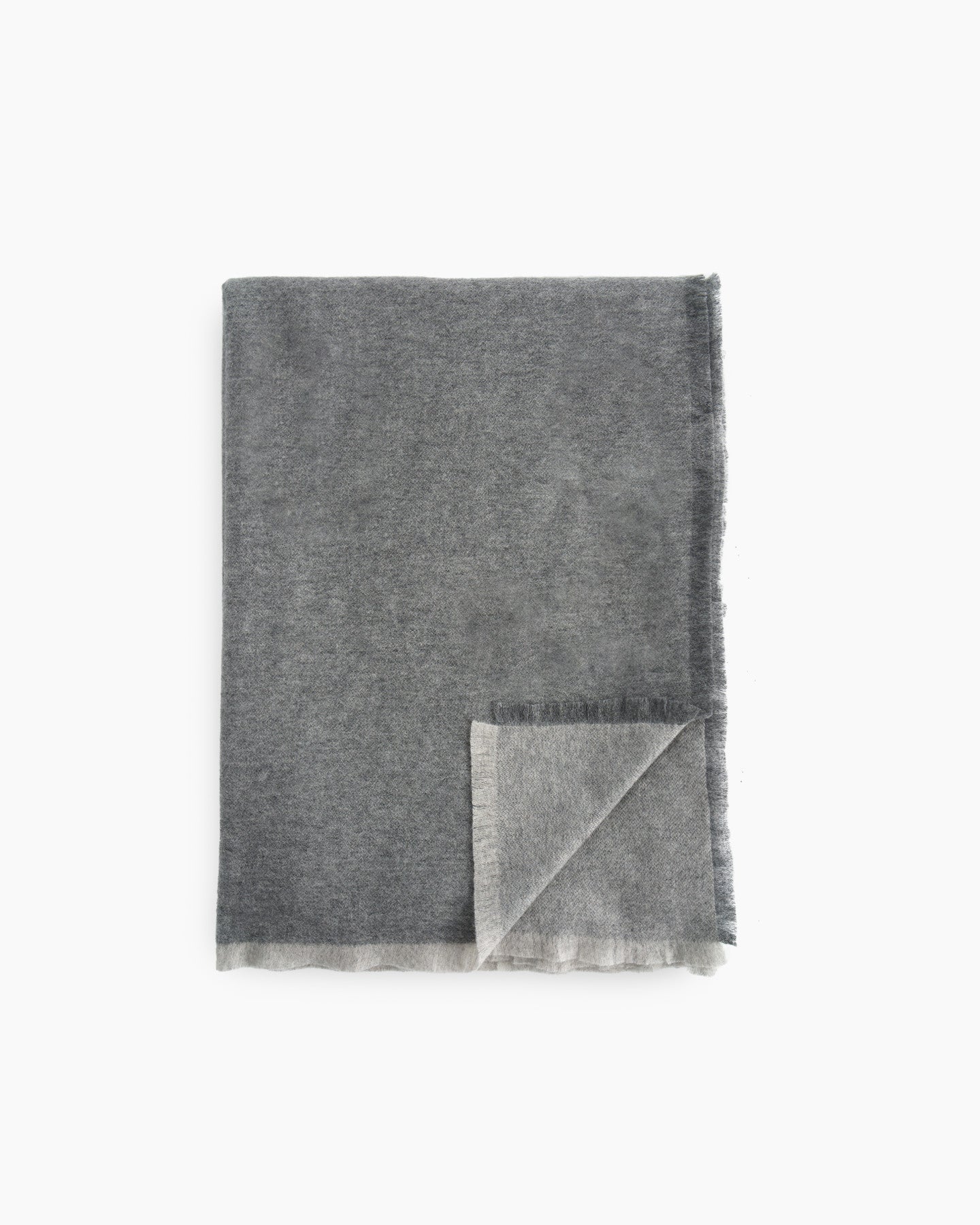 Cashmere Reversible Two Tone Throw