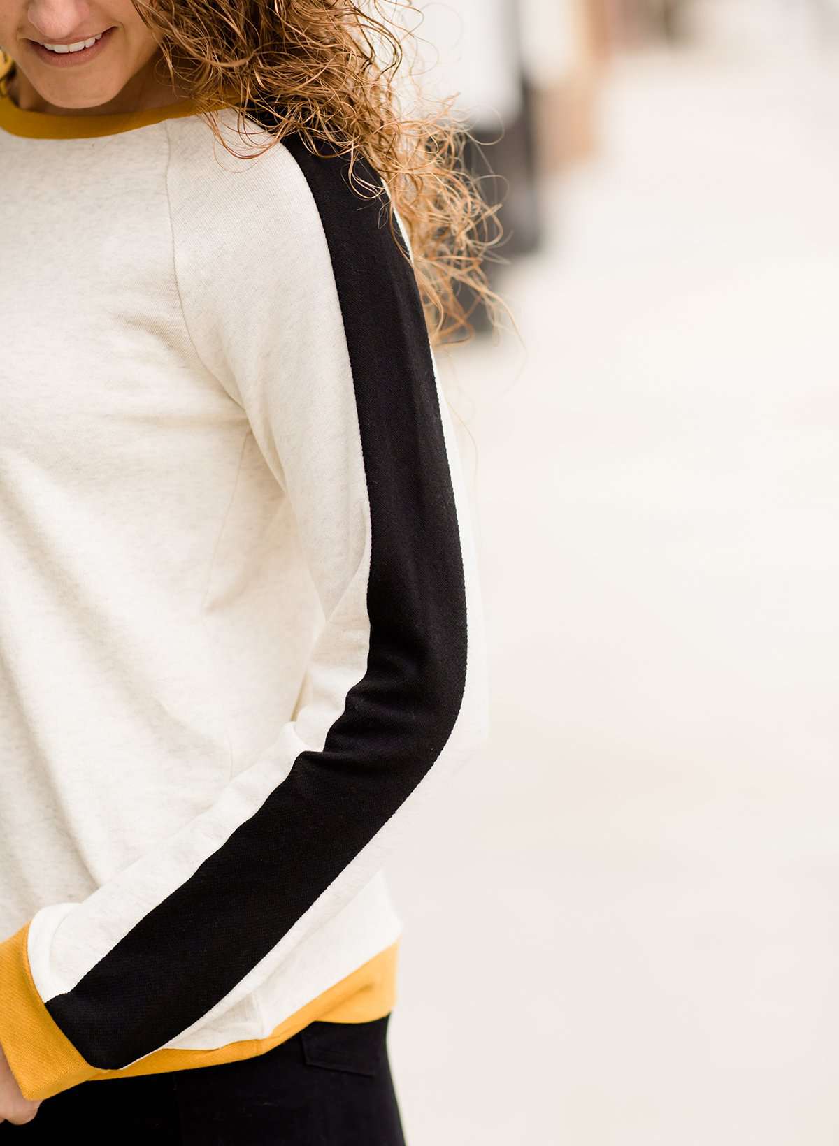 Color Block Duo Top