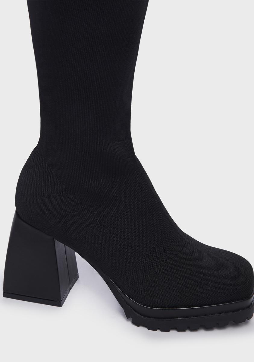 Harsh Instincts Knee High Boots