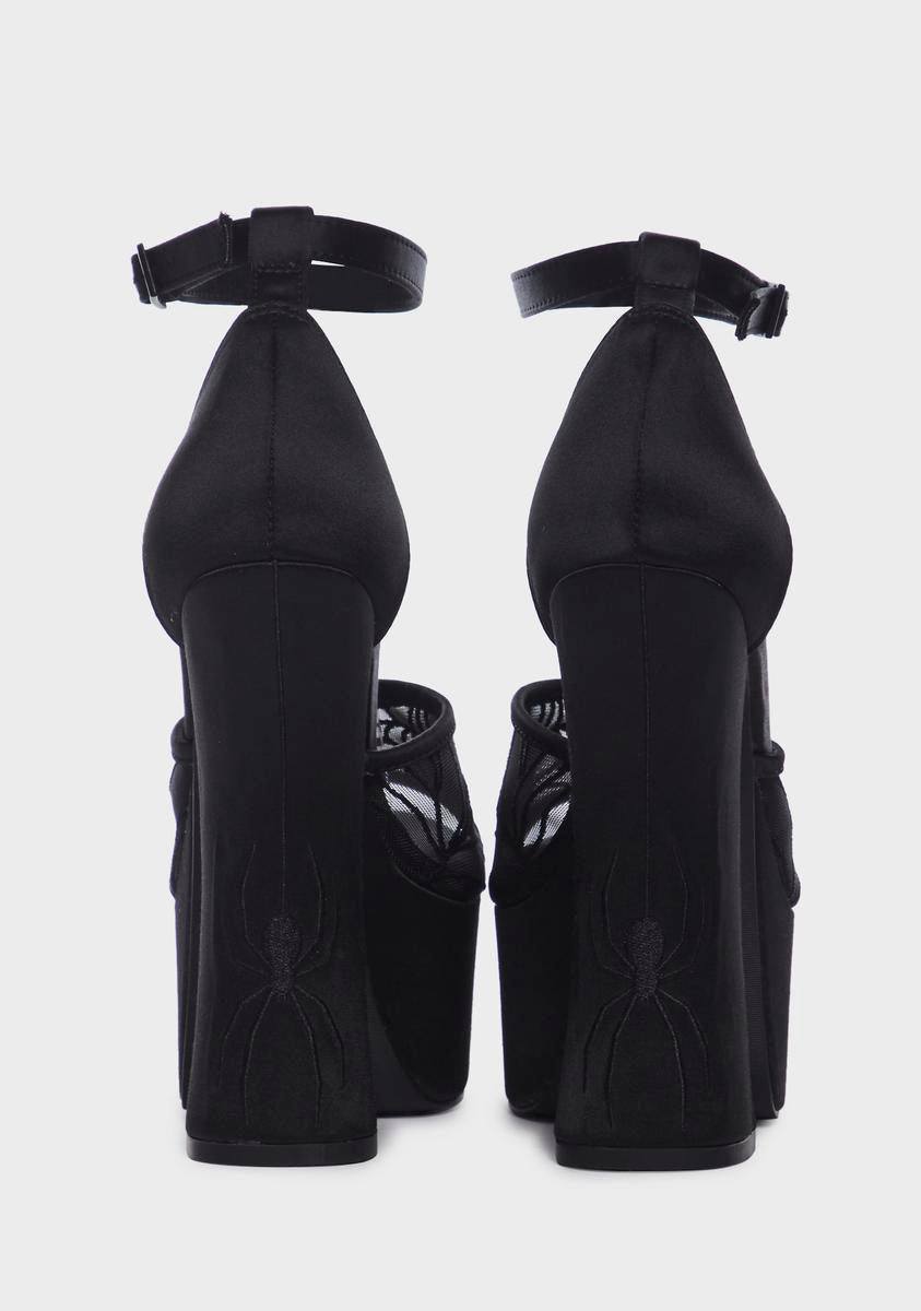 Night Crawler Platform Heels