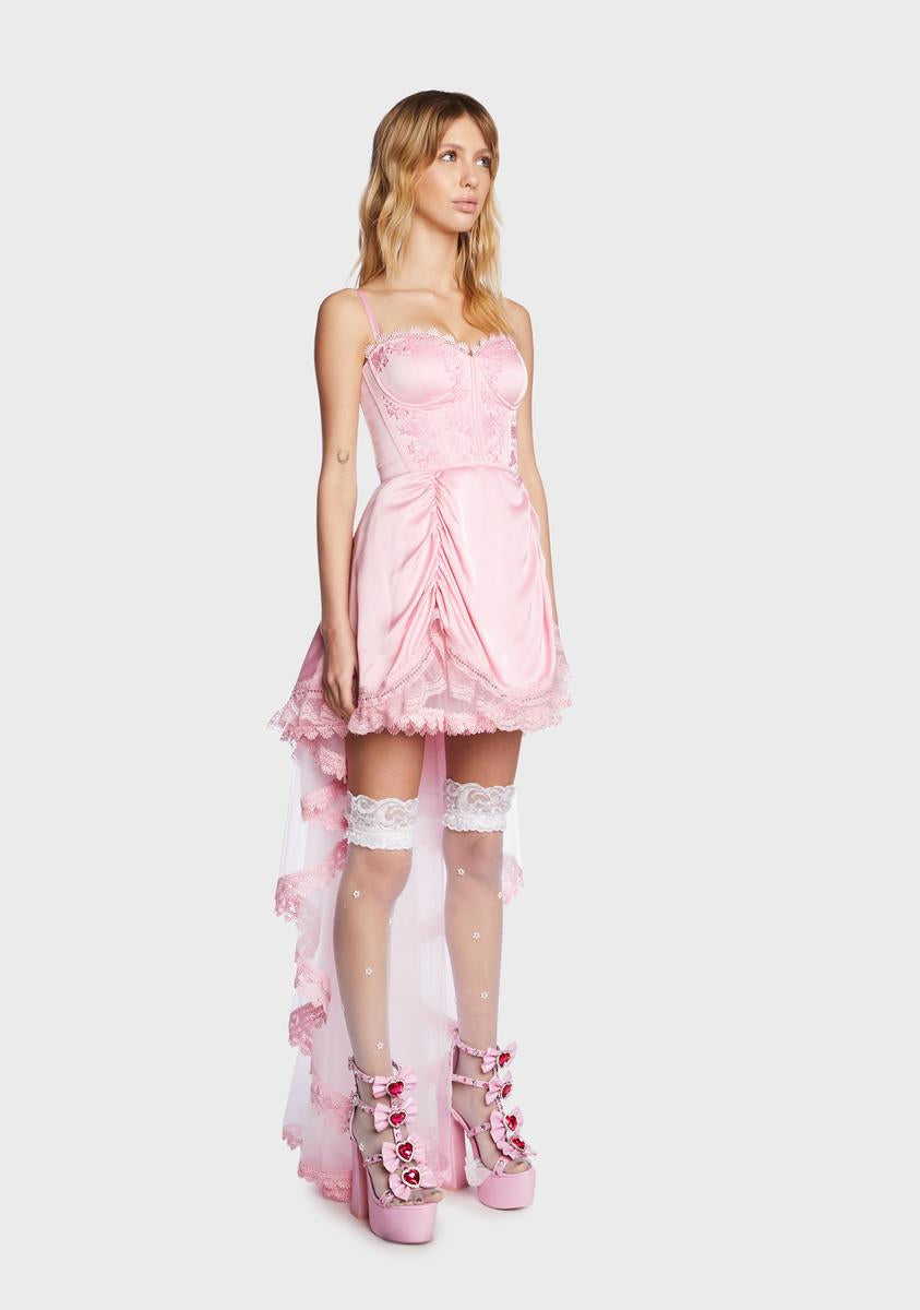 Pretty Charms High-Low Dress