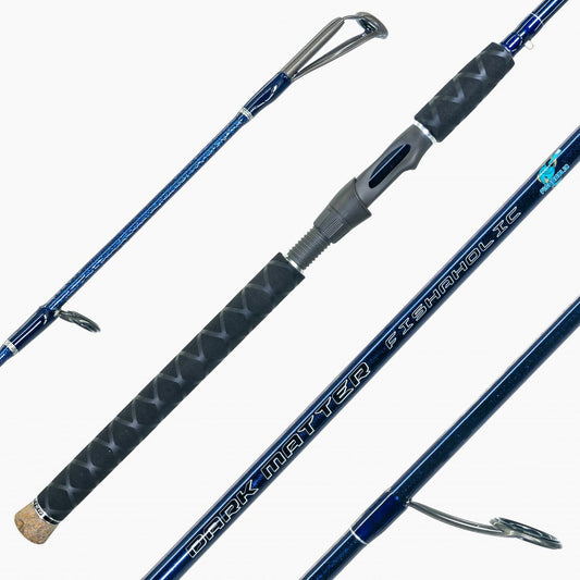 Dark Matter Fishaholic Inshore Spinning Rod 7'0" H F 15-30 lbs