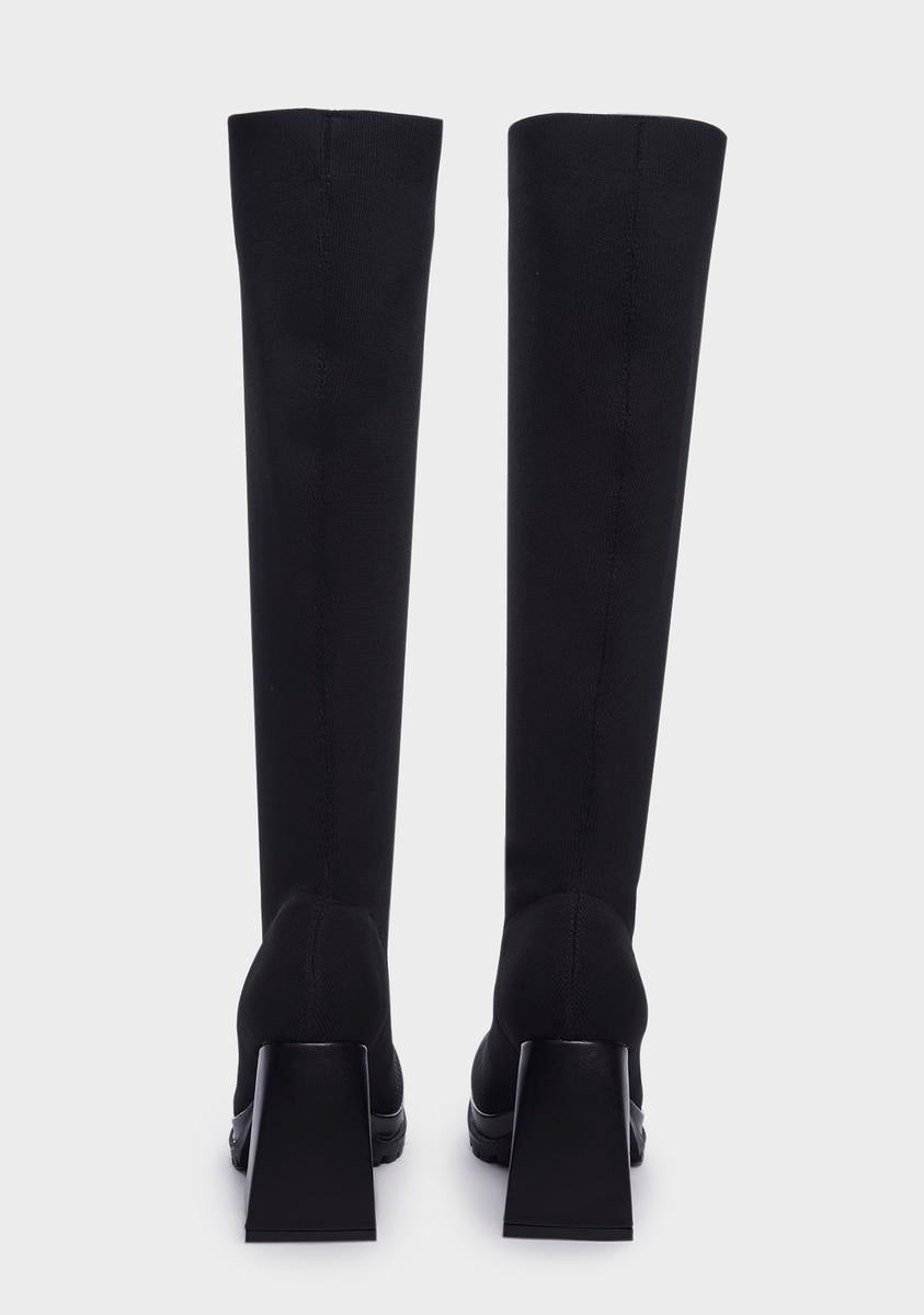 Harsh Instincts Knee High Boots