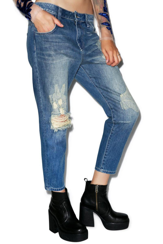 Baggy Crop Jeans