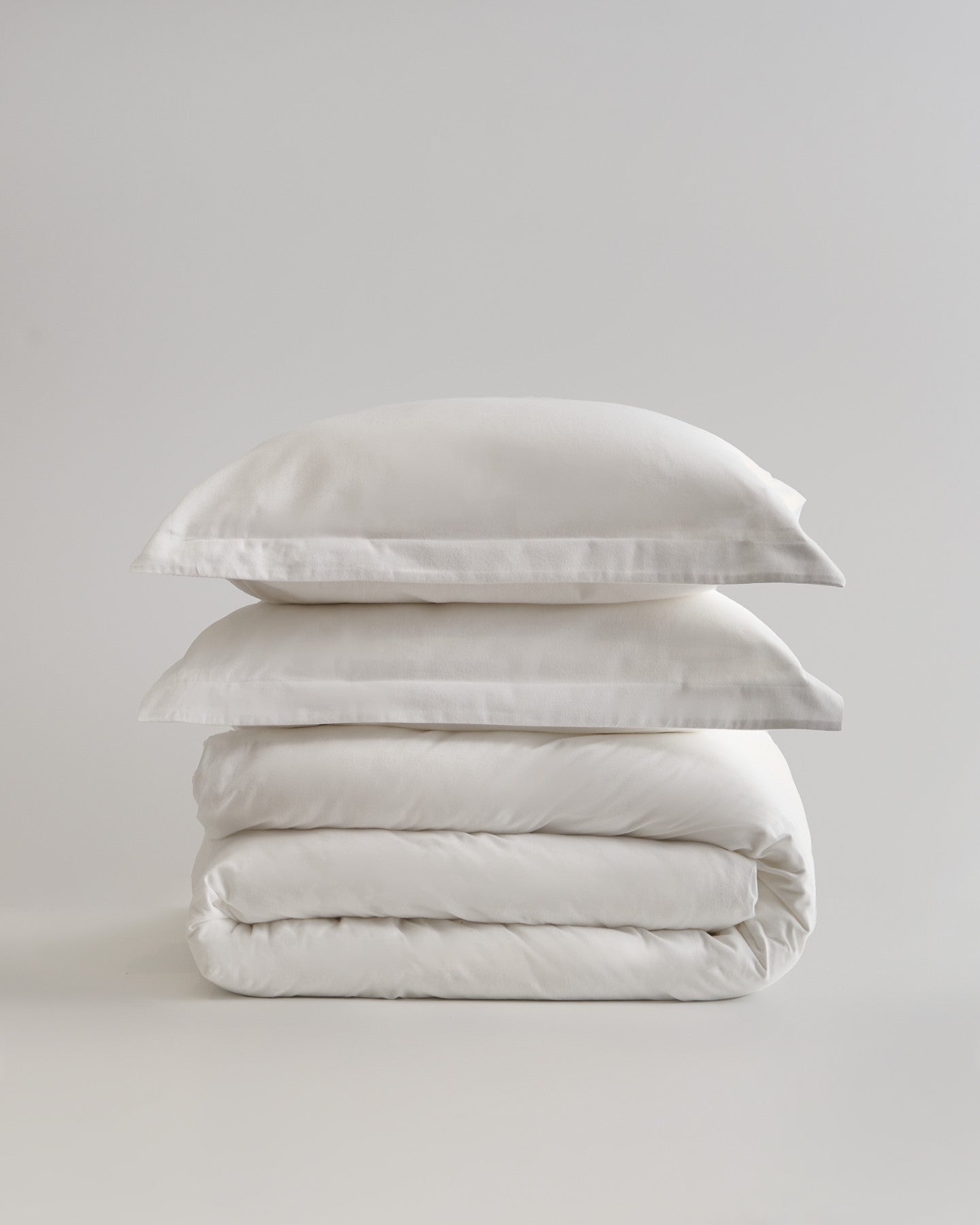 Luxury Organic Flannel Duvet Cover Set