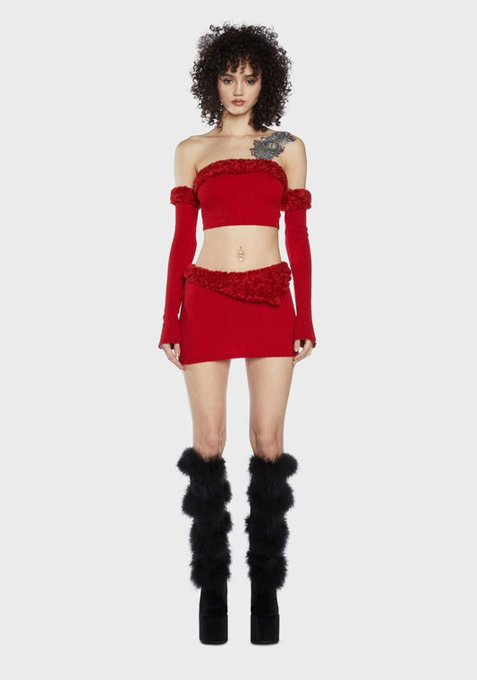 Love On Your Radar Skirt Set