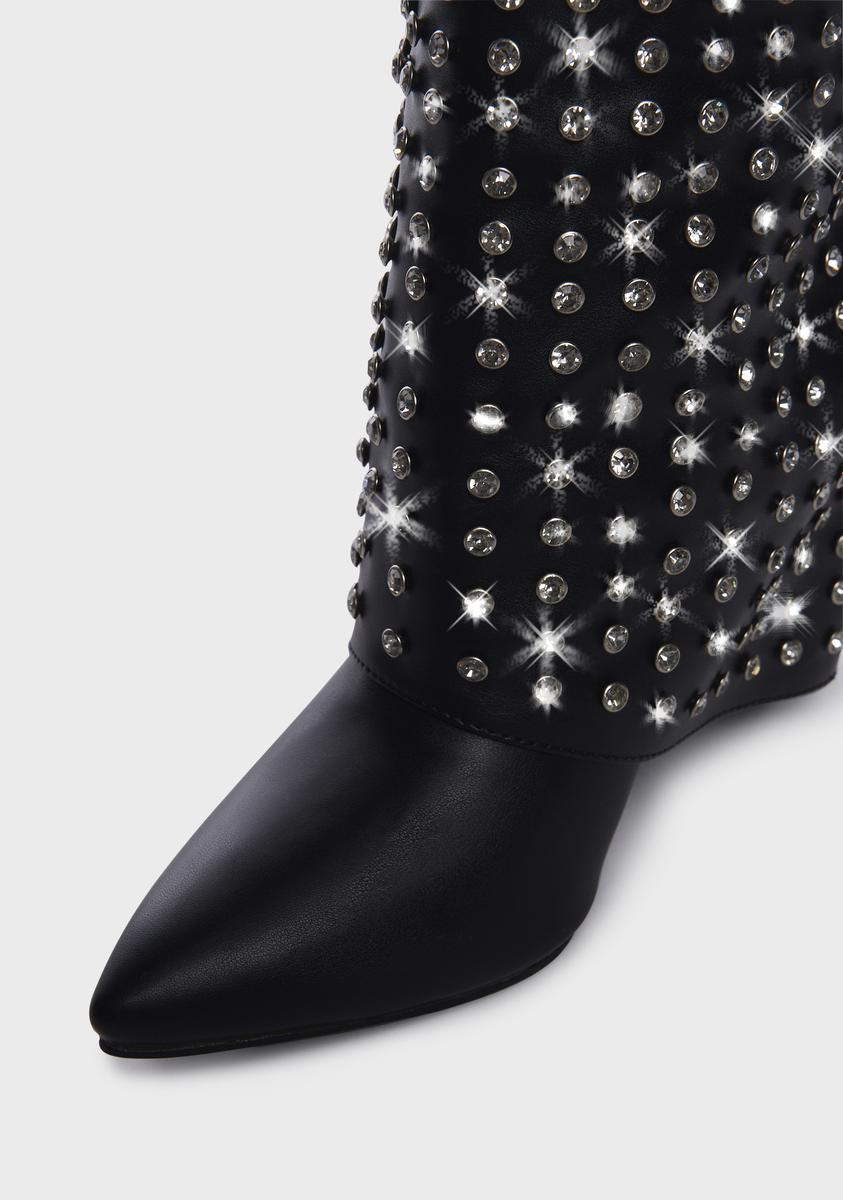 Marina Rhinestone Booties