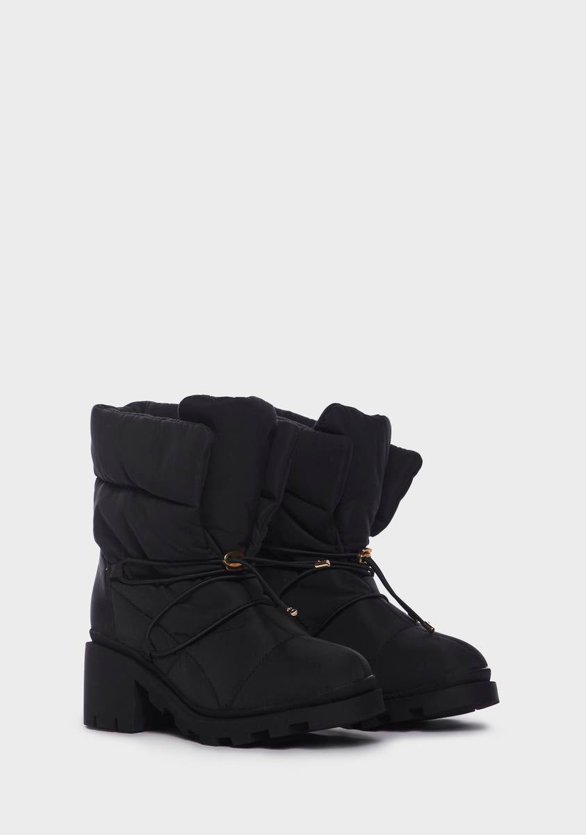 Noir No Stylist Needed Snow Boots