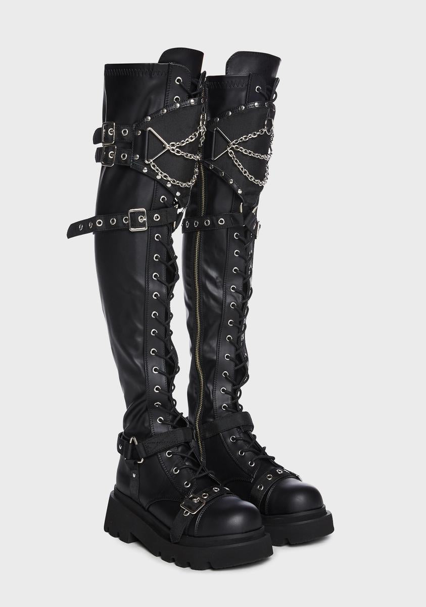 Renegade-320 Knee High Boots