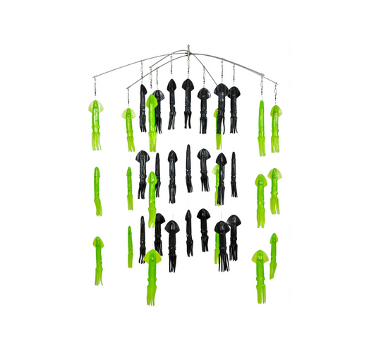 SQUIDNATION TROLLING BAIT BLACK - GREEN