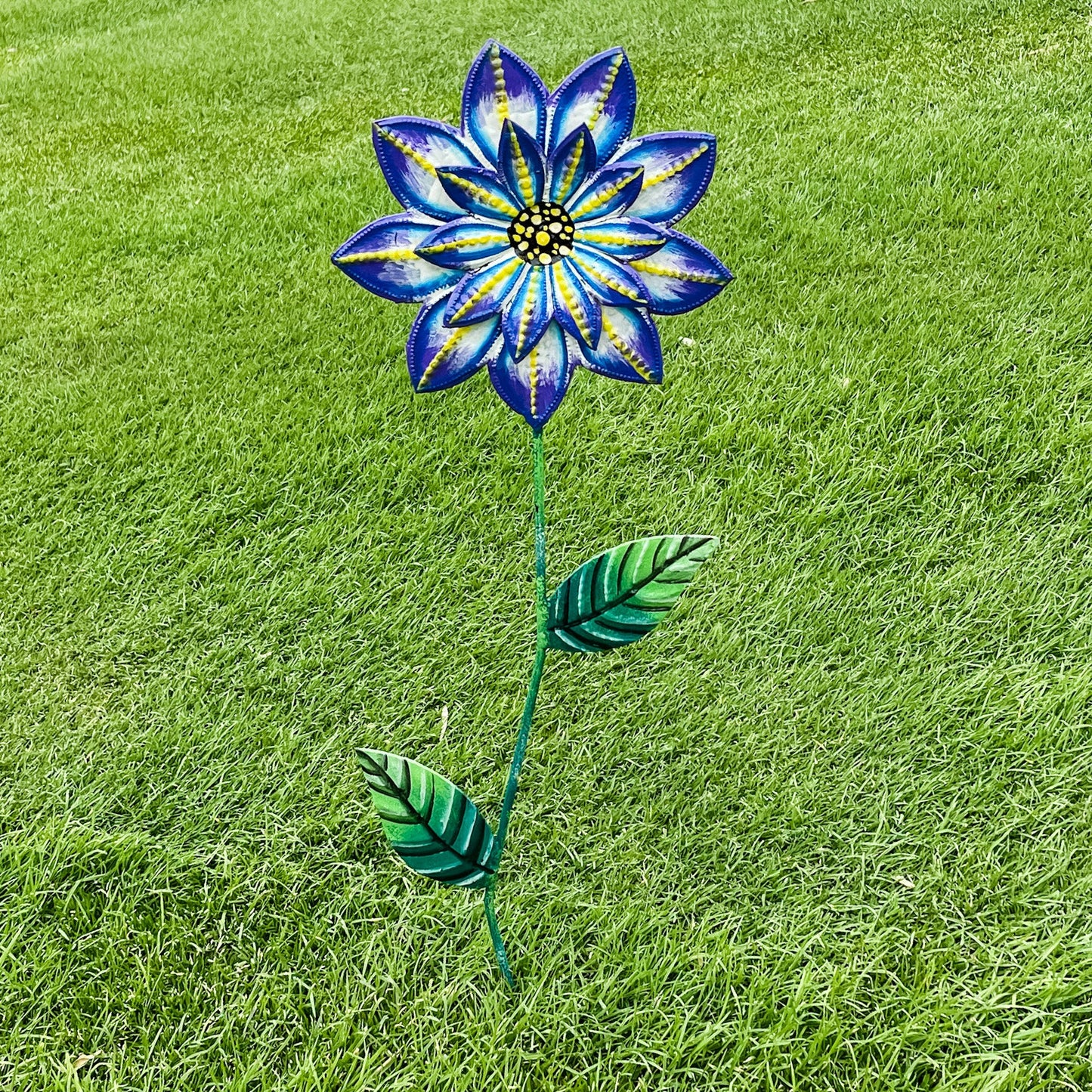 Growing Flower Garden Stake
