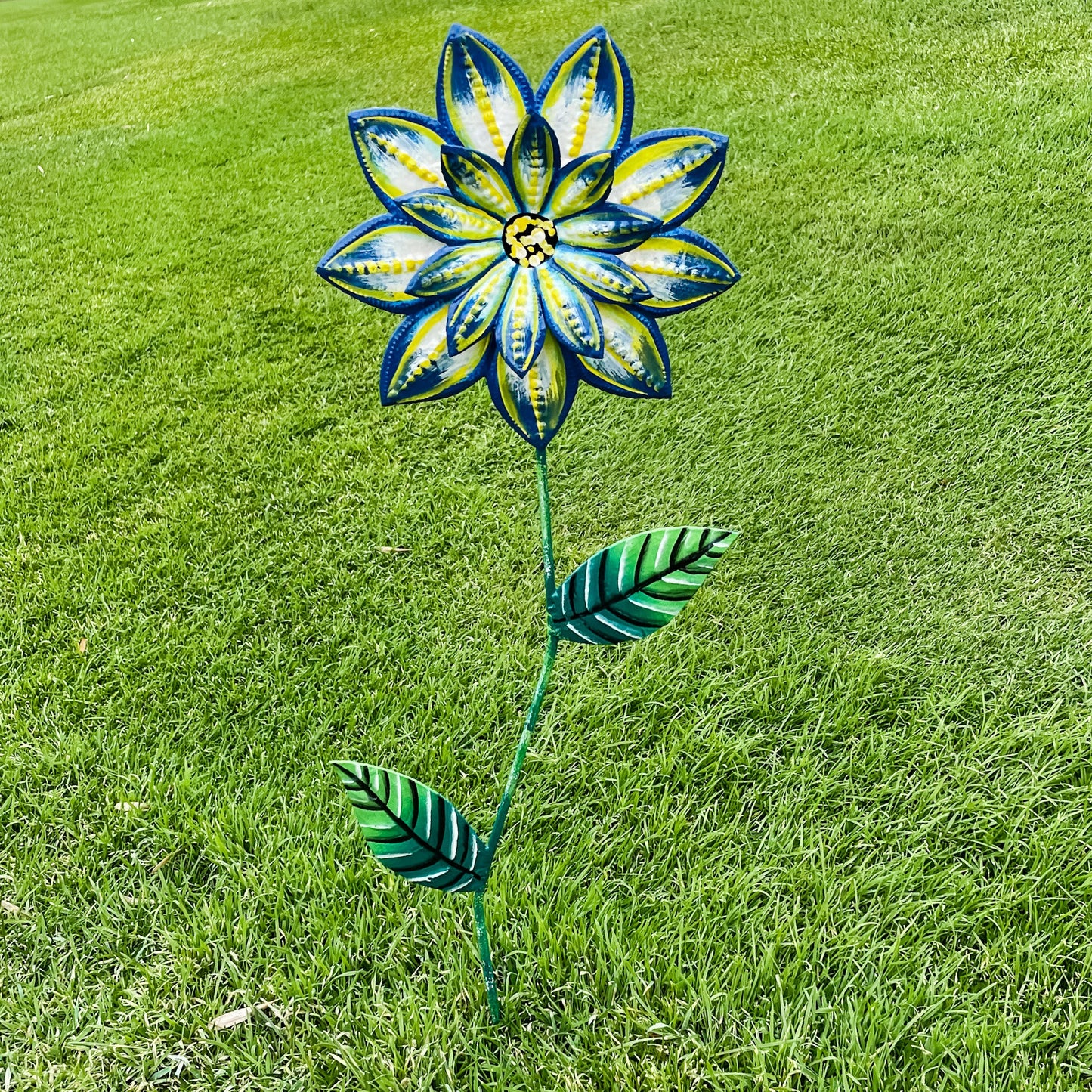 Growing Flower Garden Stake