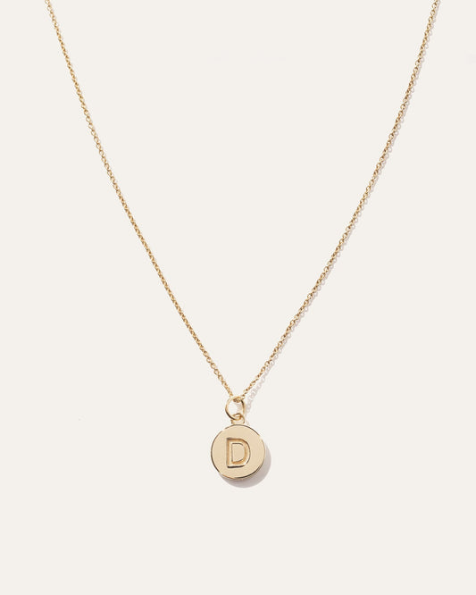 Engravable Coin Necklace