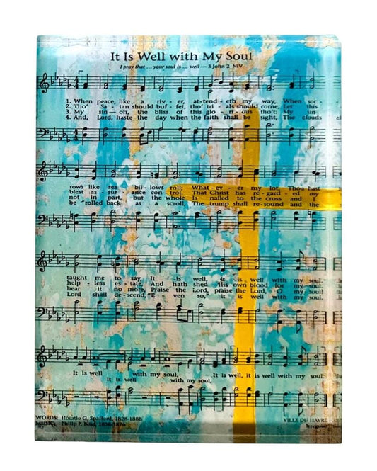 It is Well Hymn Acrylic Block