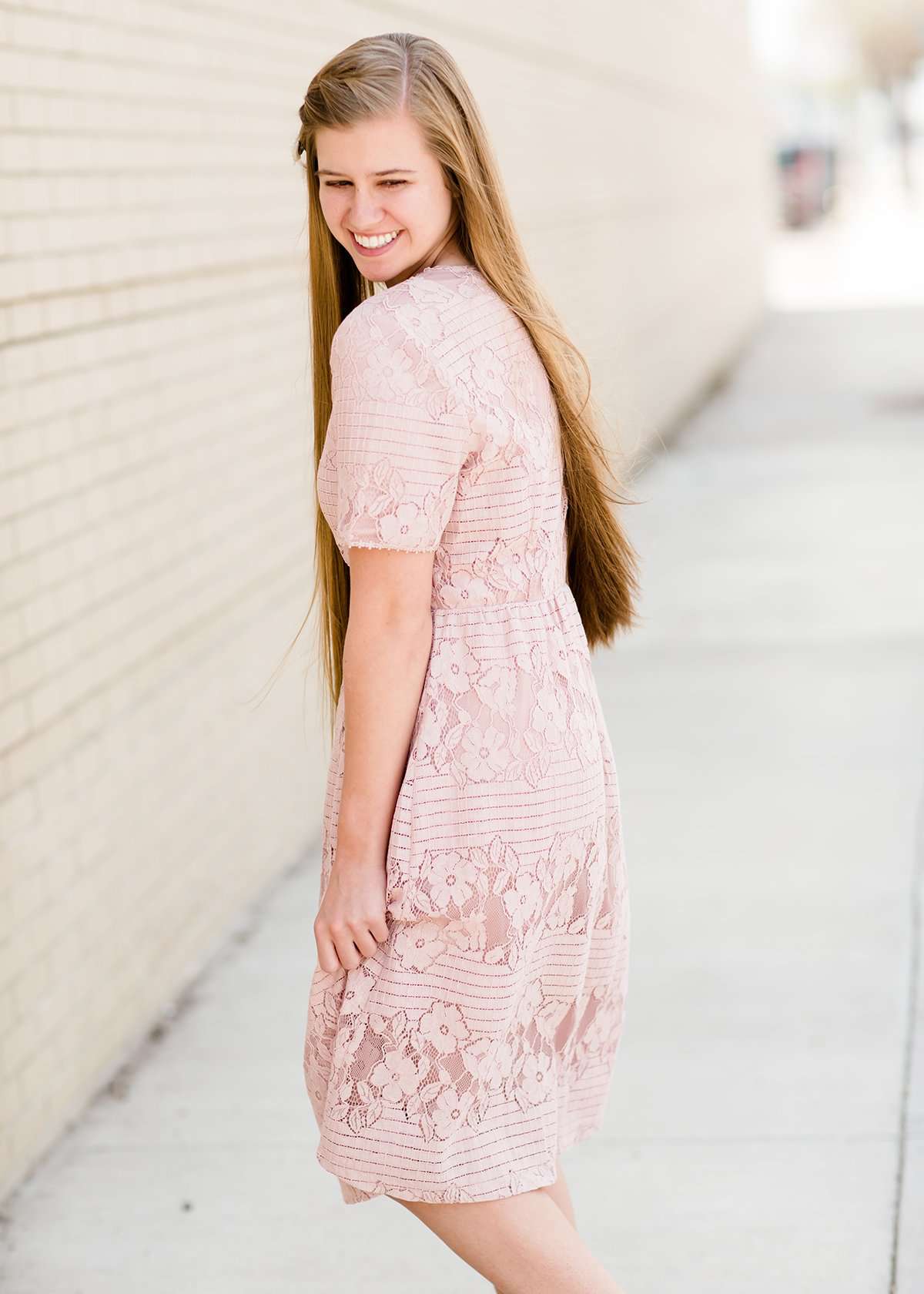 Lovely Lace Midi Dress - FINAL SALE
