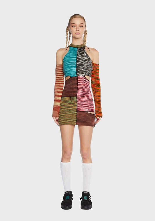 Peacekeeper Patchwork Dress