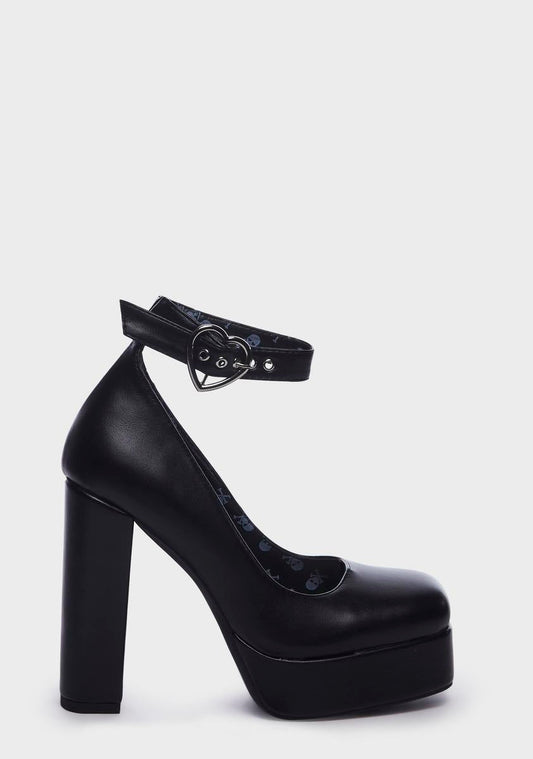 Afterglow Platform Heels