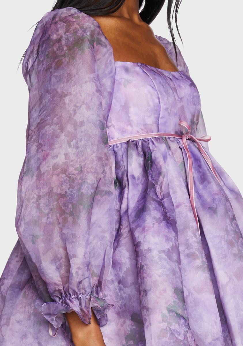 Midnight Rose Sylvie Babydoll Dress