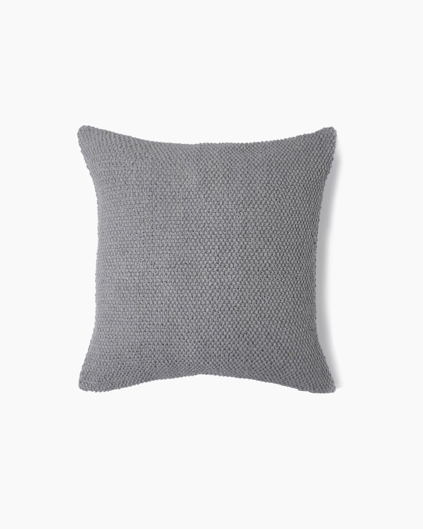 Textured Cotton Pillow Cover