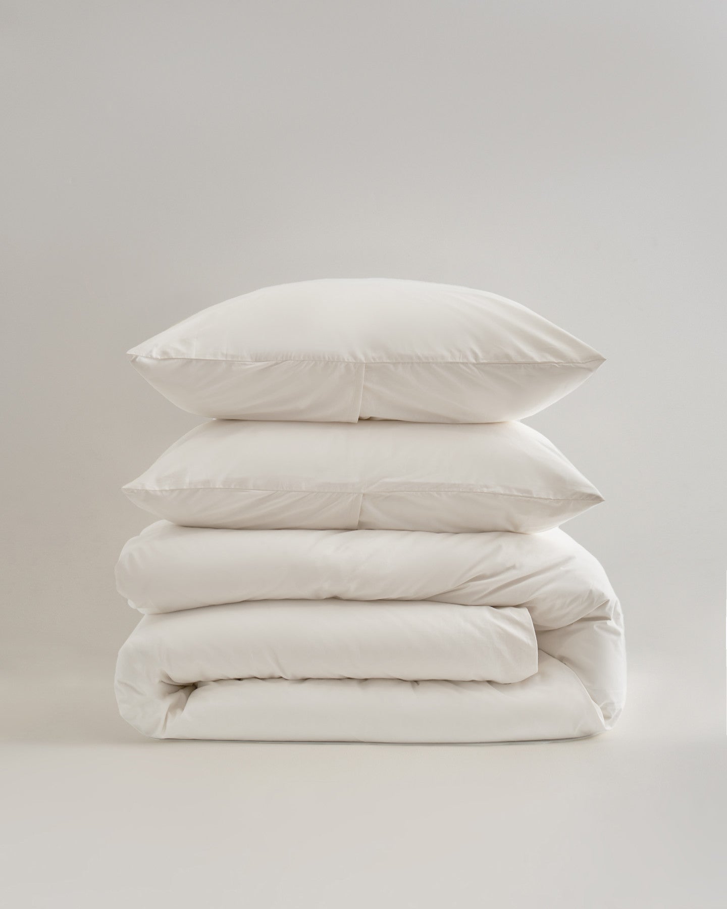 Classic Organic Percale Duvet Cover Set