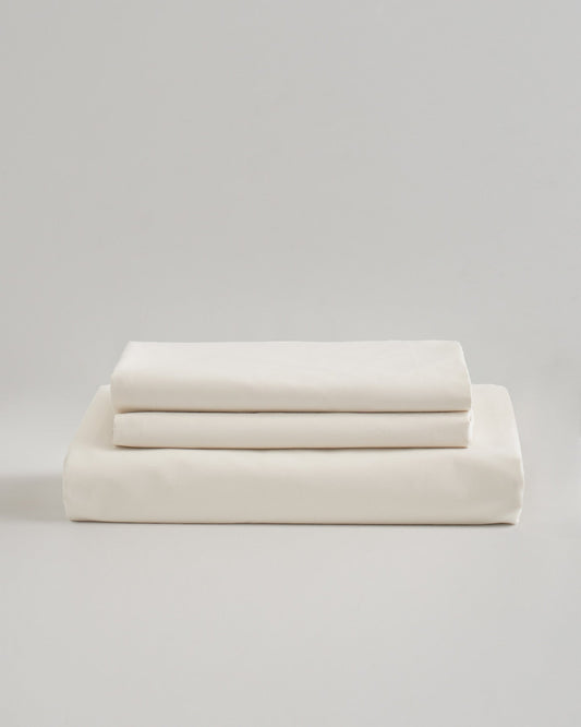 Classic Organic Percale Fitted Sheet Set