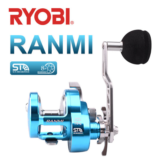 BT50 Fishing Reel8+1BB Gear Ratio5.1:1 Max Drag 16kg Slow Jigging Reel