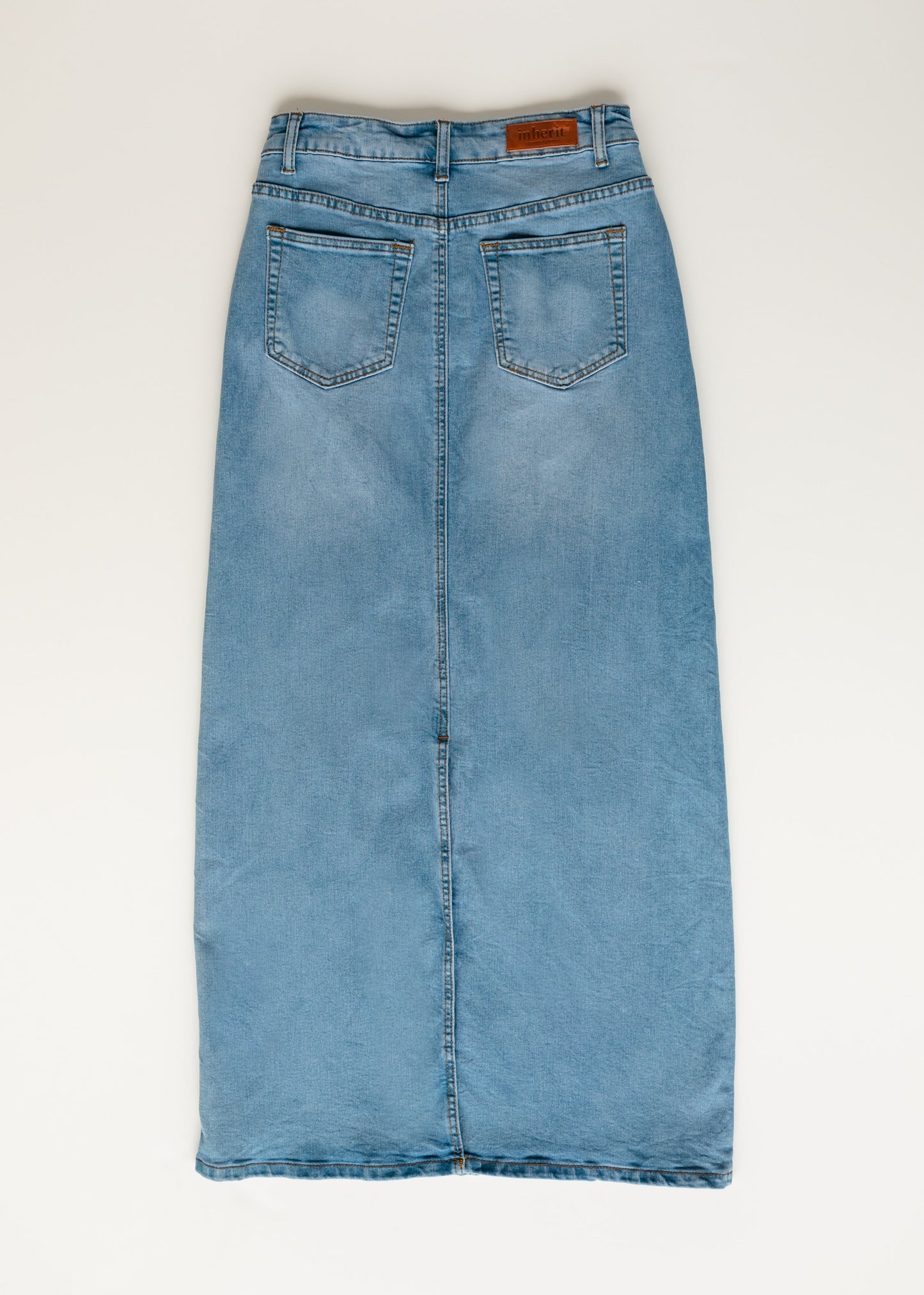 Reece Long Denim Skirt