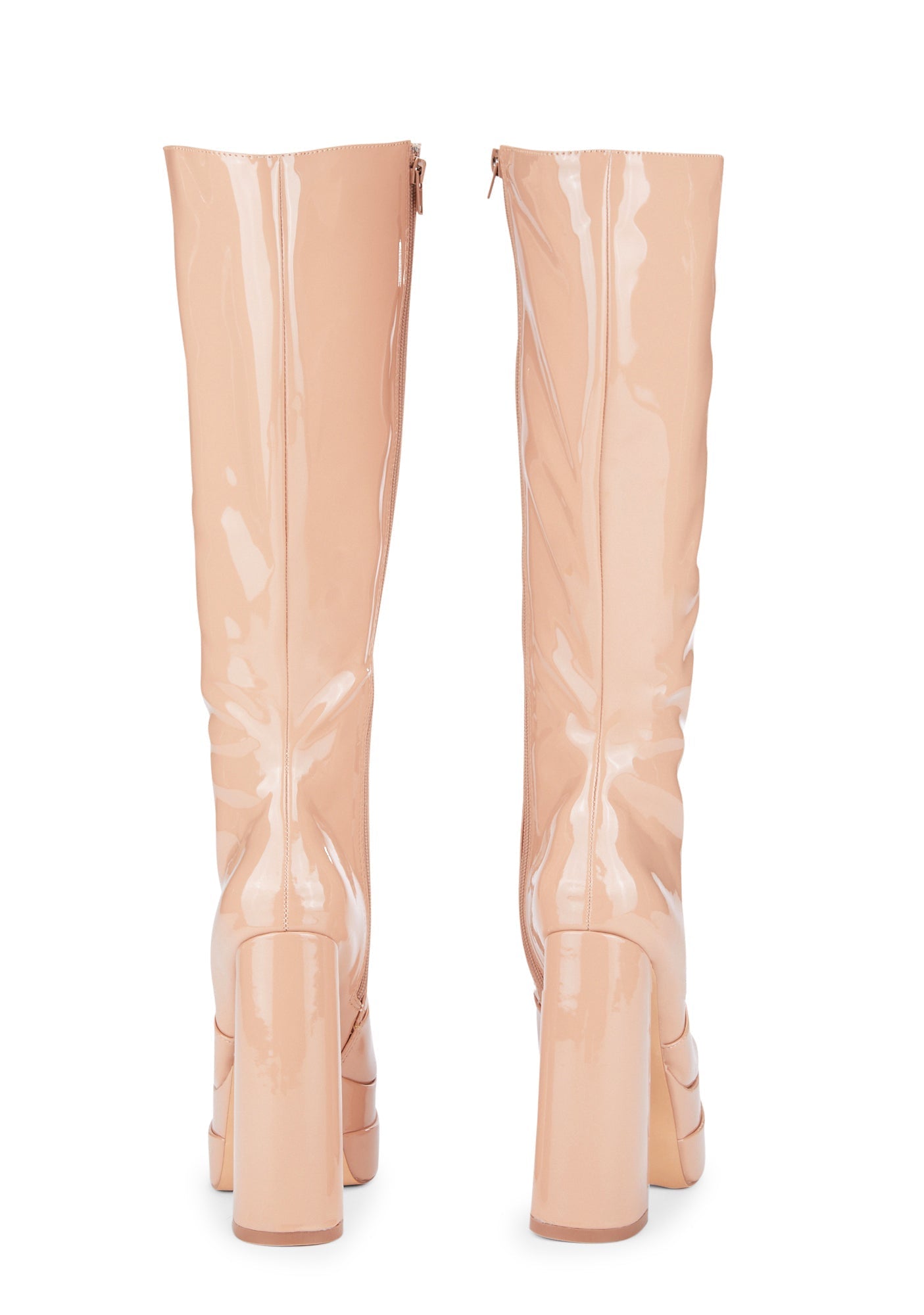 Nude Bruna Platform Boots