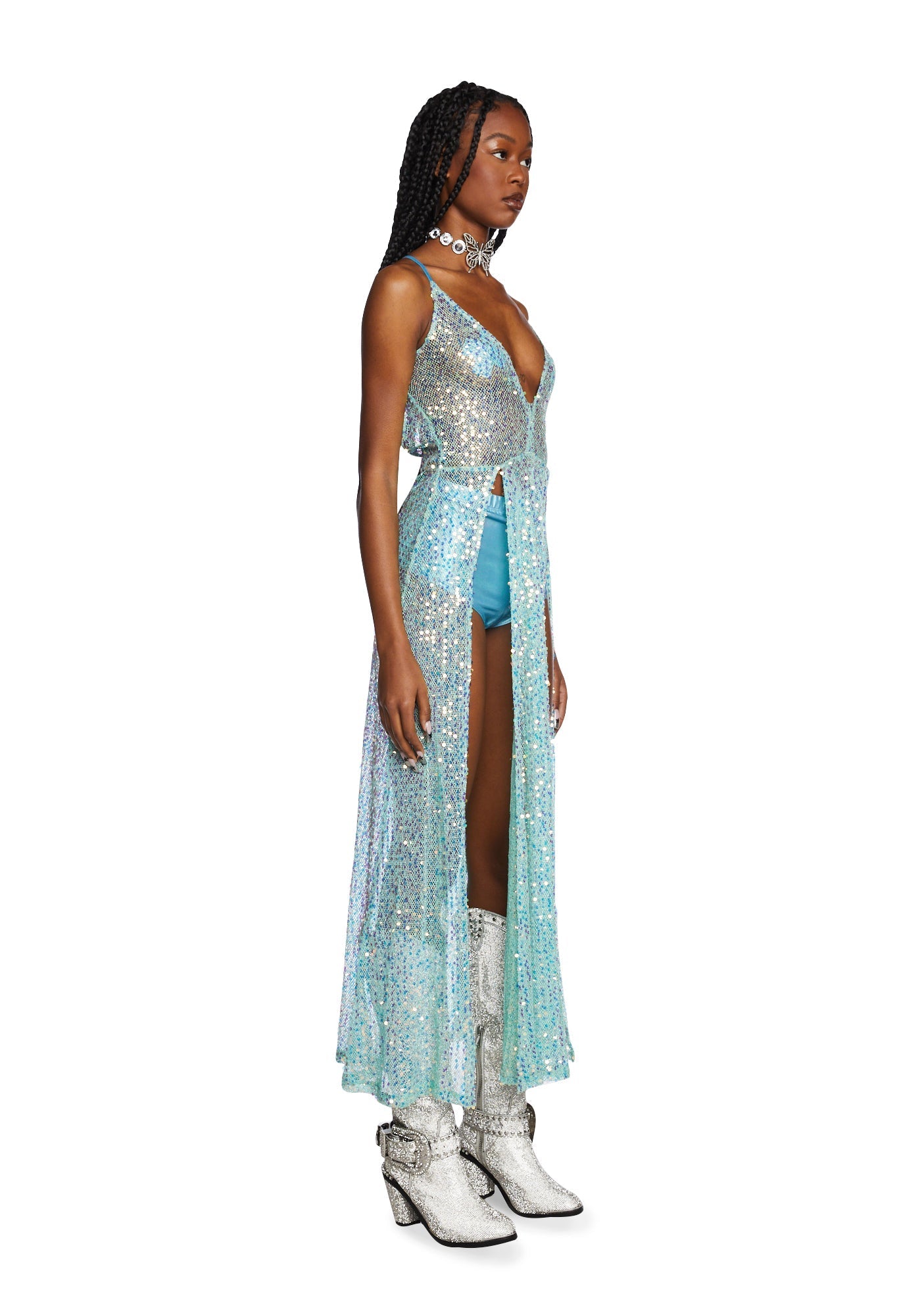 Always Glistening Sequin Set