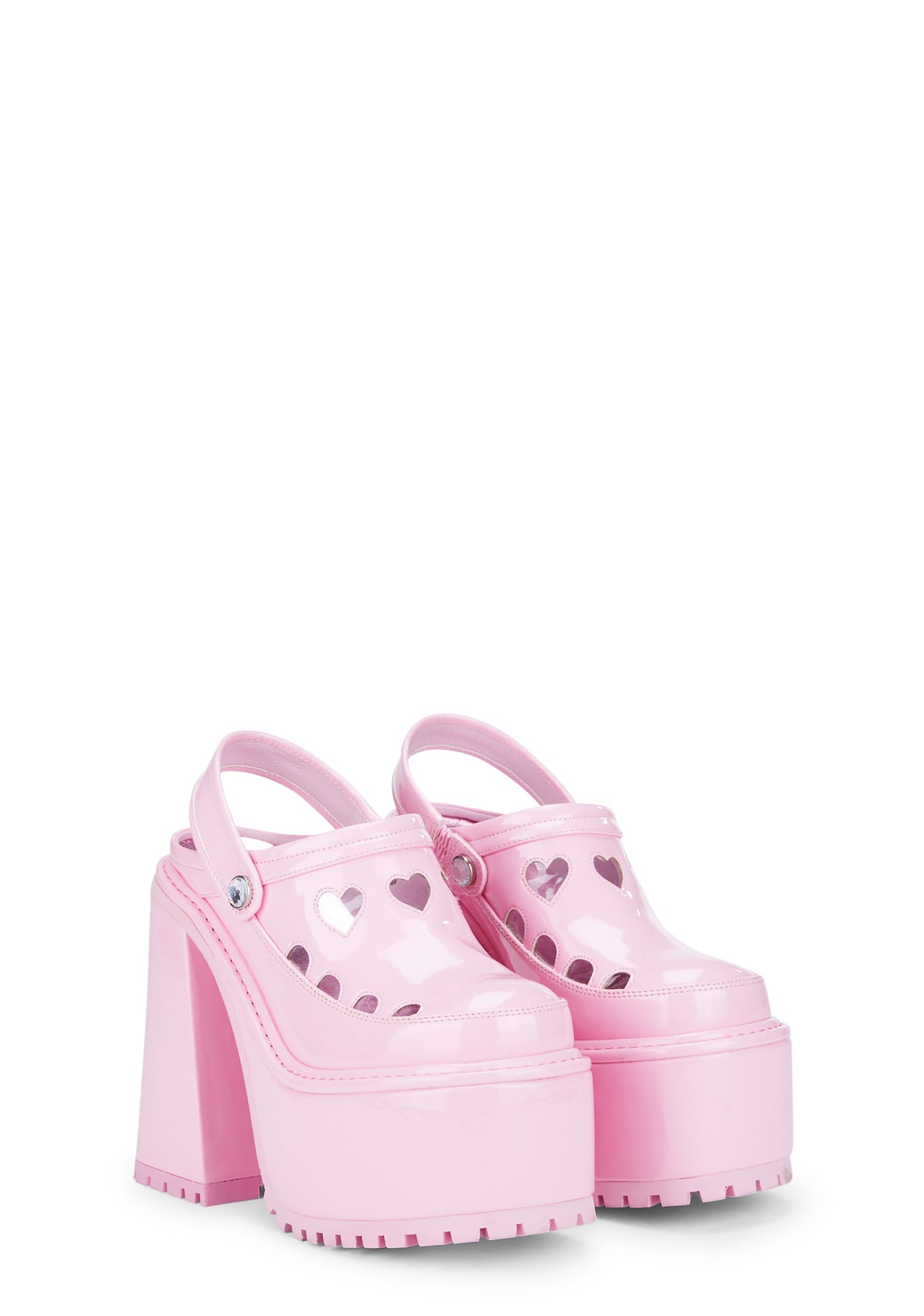 Girly Cues Platform Clogs