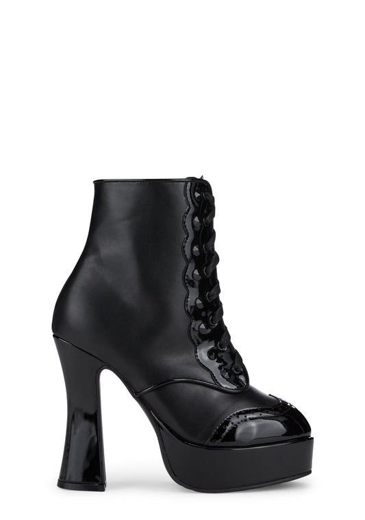 557-Flore Platform Booties
